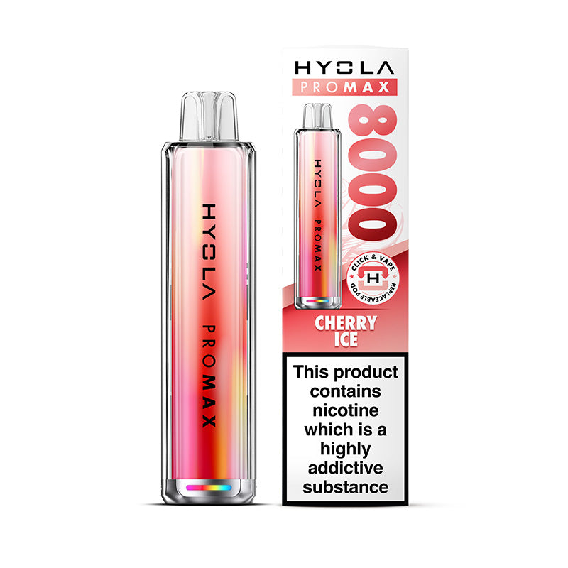 Hyola Pro Max 8000 Cherry Ice Prefilled Pod Kit