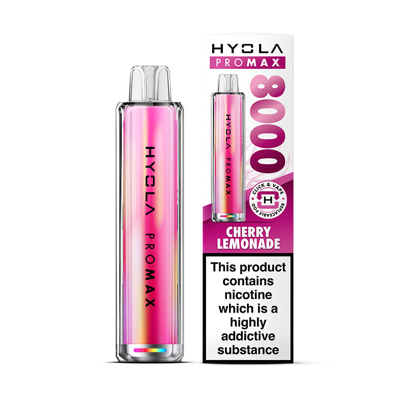 Hyola Pro Max 8000 Cherry Lemonade Prefilled Pod Kit