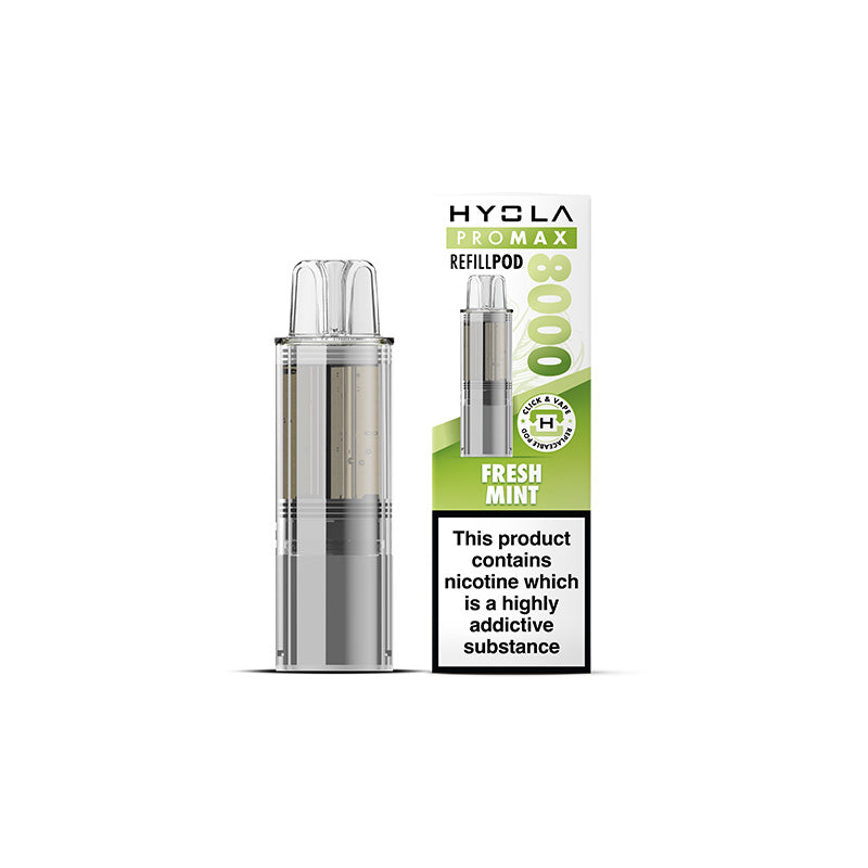 Hyola Pro Max 8000 Fresh Mint Prefilled Pod