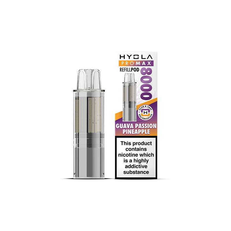Hyola Pro Max 8000 Guava Passion Pineapple Prefilled Pod