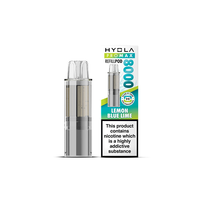 Hyola Pro Max 8000 Lemon Blue Lime Prefilled Pod