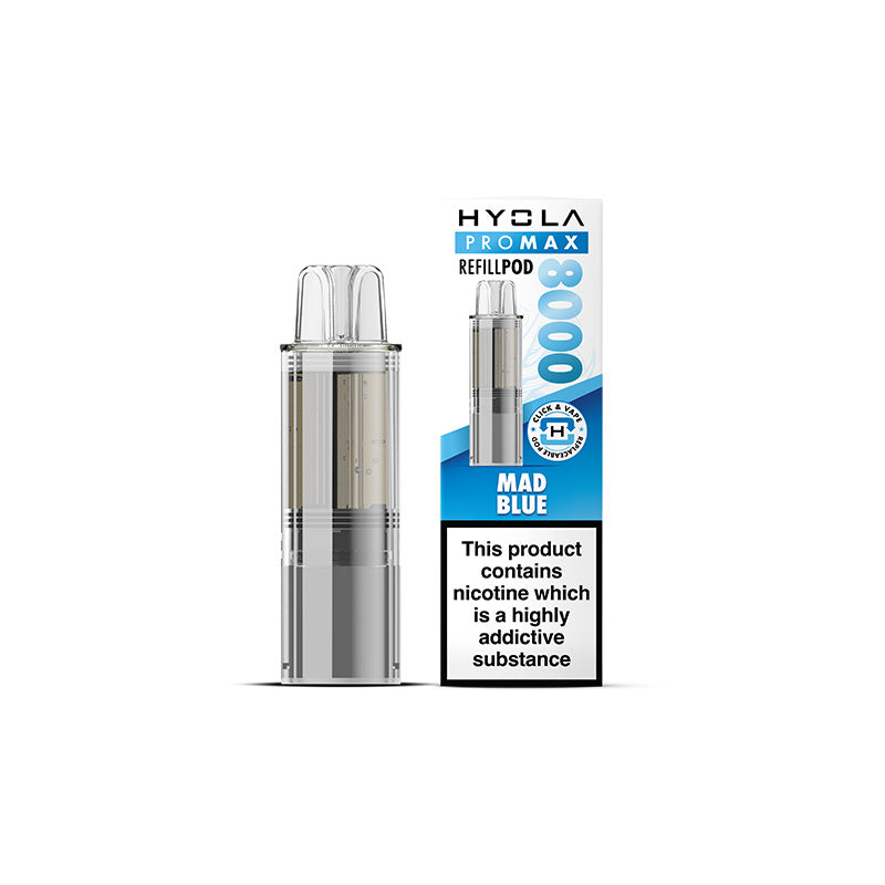 Hyola Pro Max 8000 Mad Blue Prefilled Pod