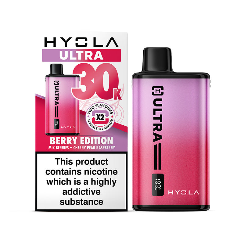 Hyola Ultra 30K Berry Edition Prefilled Pod Kit