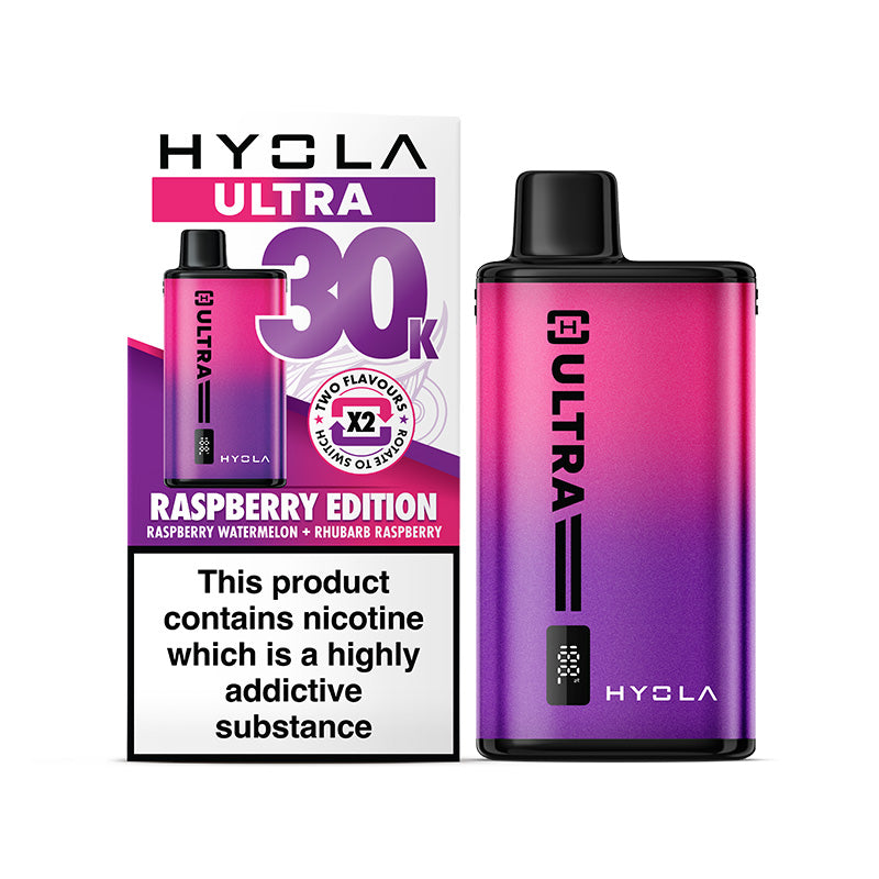 Hyola Ultra 30K Raspberry Edition Prefilled Pod Kit