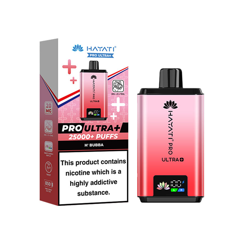 Hayati Pro Ultra+ 25K H'Bubba Prefilled Pod Kit
