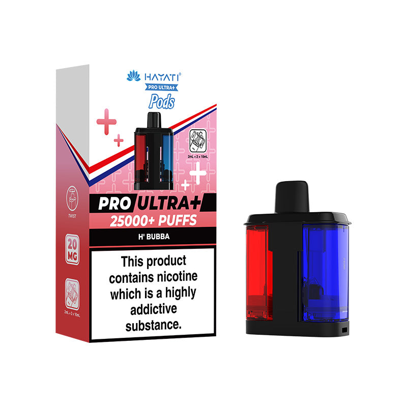 Hayati Pro Ultra+ 25K H Bubba Prefilled Pod