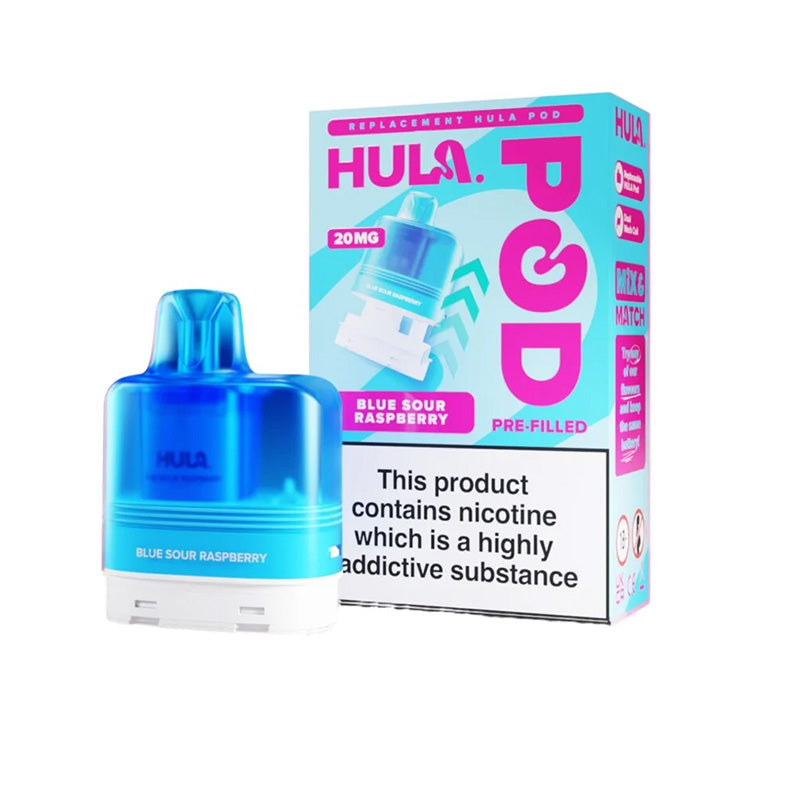 HULA Blue Sour Raspberry Prefilled Pod