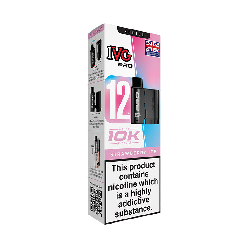IVG Pro 12 Strawberry Ice Prefilled Pod