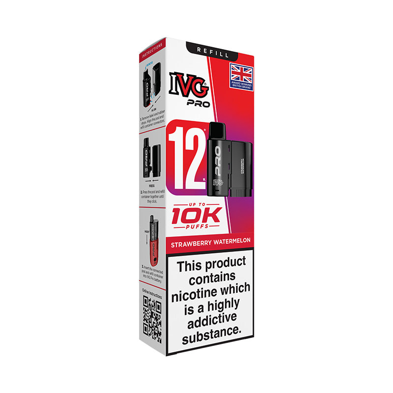 IVG Pro 12 Strawberry Watermelon Prefilled Pod