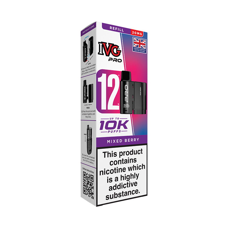 IVG Pro 12 Mixed Berry Prefilled Pod