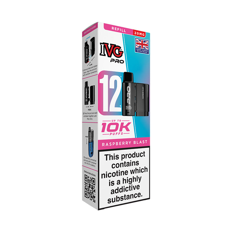 IVG Pro 12 Raspberry Blast Prefilled Pod