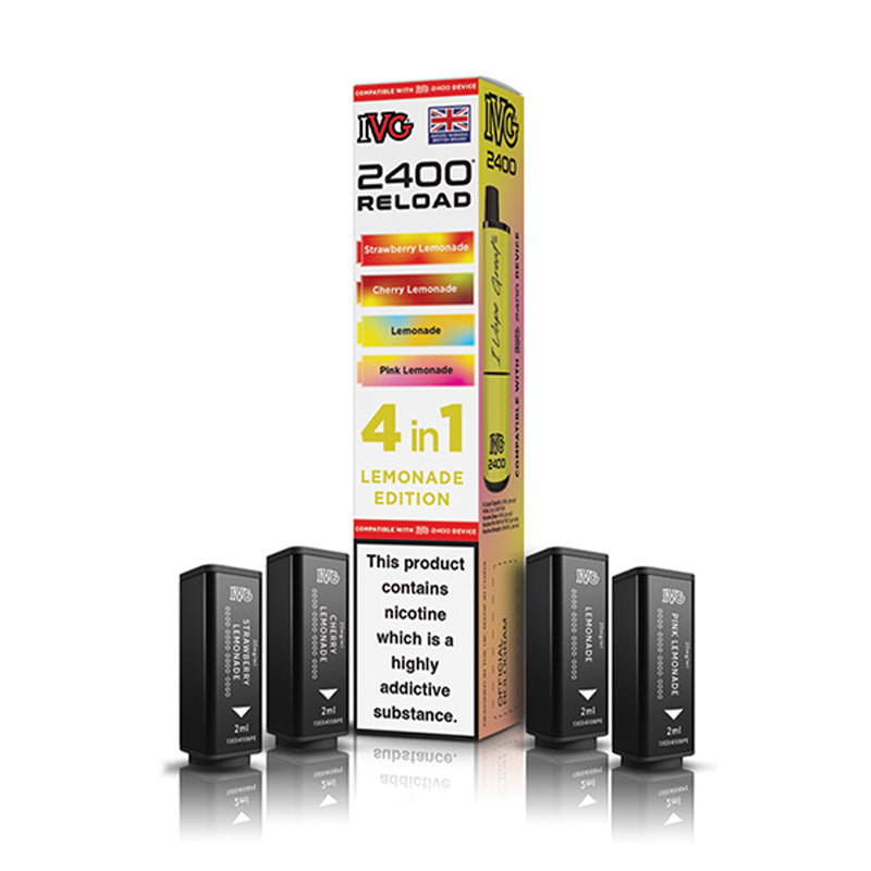 IVG 2400 4 in 1 Lemonade Edition Prefilled Pod