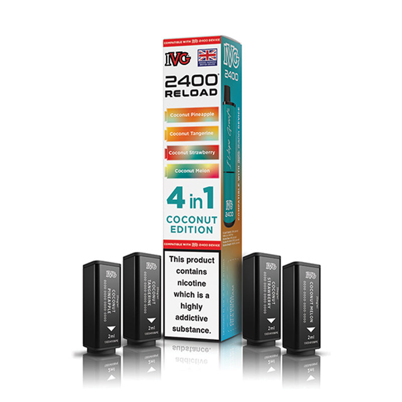 IVG 2400 4 in 1 Coconut Edition Prefilled Pod