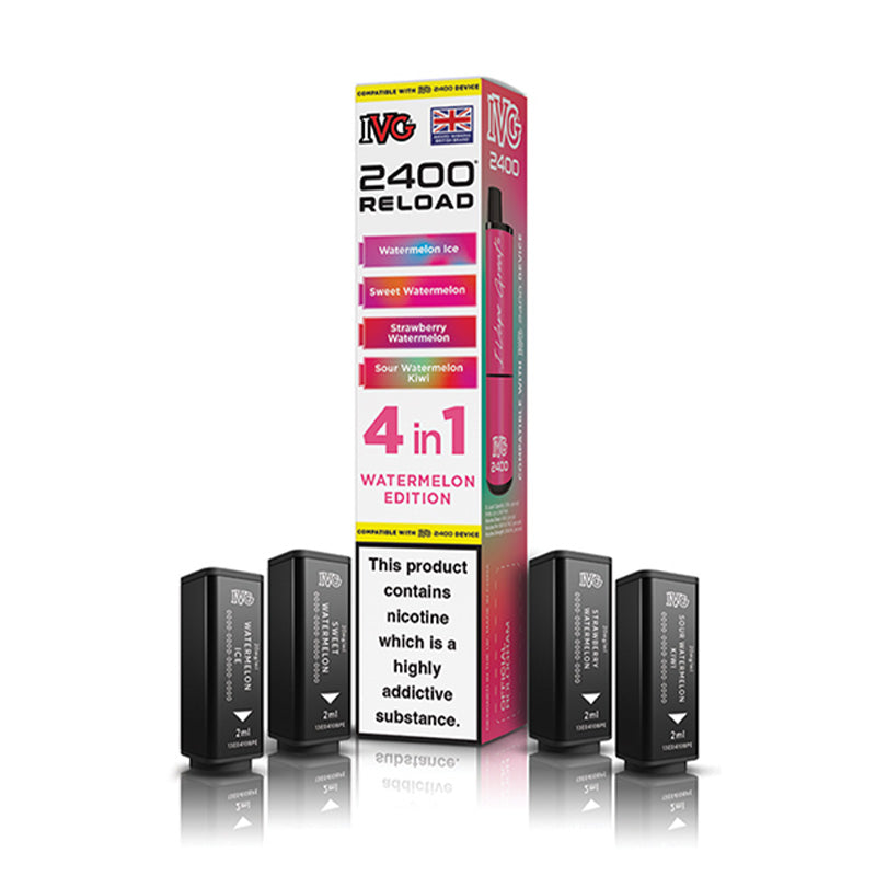 IVG 2400 4 in 1 Watermelon Edition Prefilled Pod
