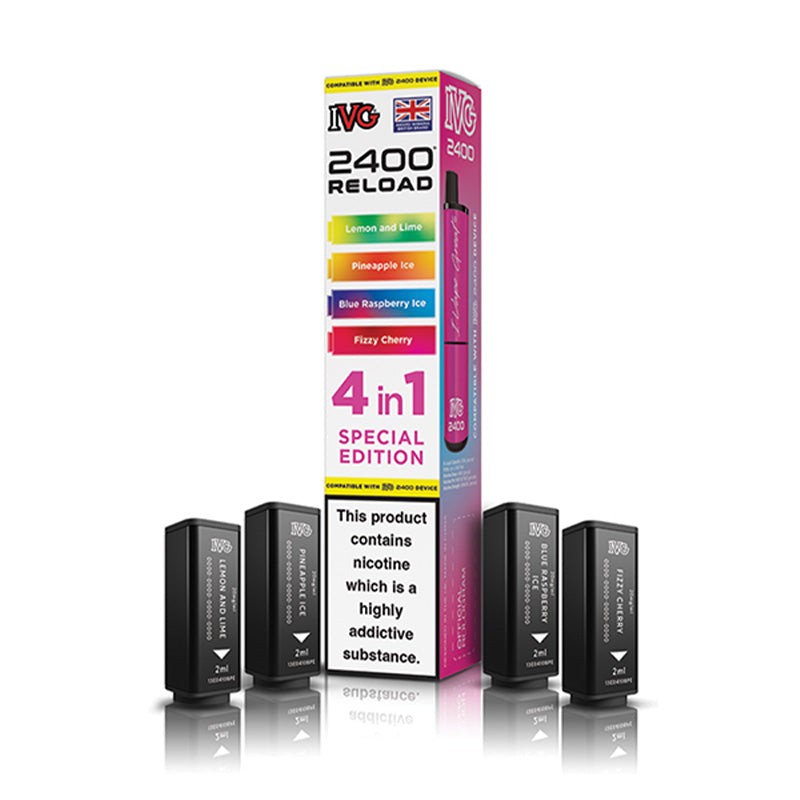 IVG 2400 4 in 1 Special Edition Prefilled Pod