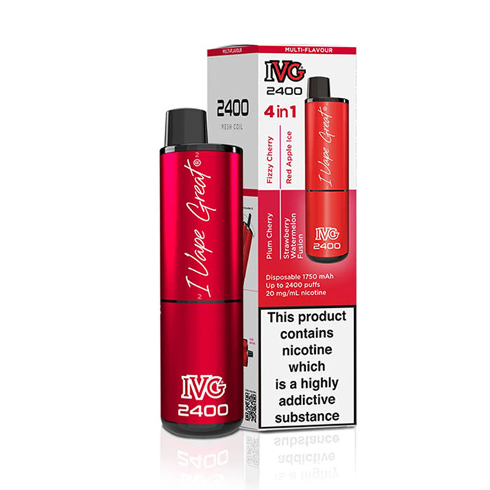 IVG 2400 4-in-1 Red Edition Prefilled Pod Kit