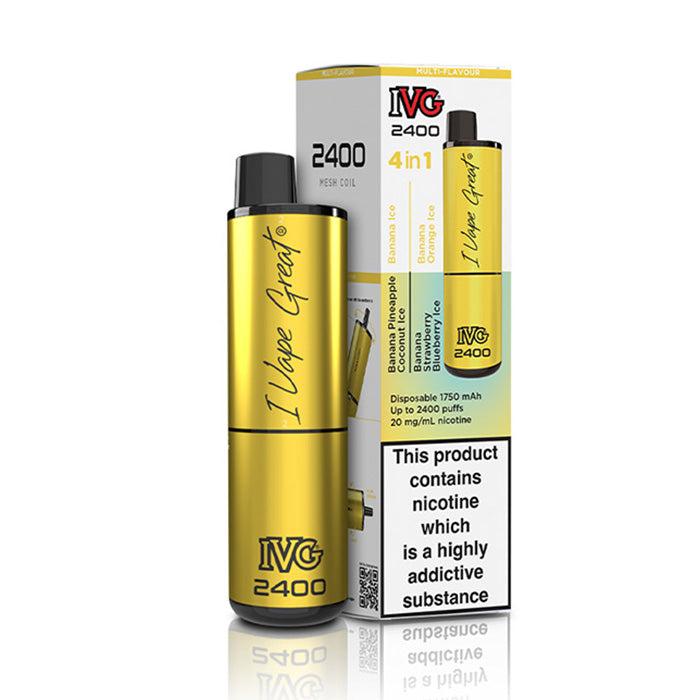 IVG 2400 4-in-1 Banana Edition Prefilled Pod Kit