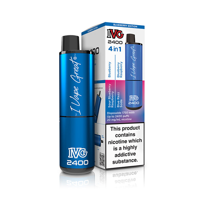 IVG 2400 4-in-1 Blueberry Edition Prefilled Pod Kit