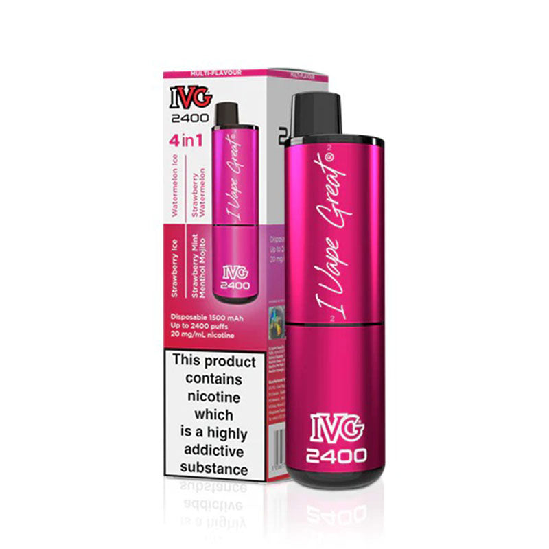 IVG 2400 4-in-1 Pink Edition Prefilled Pod Kit