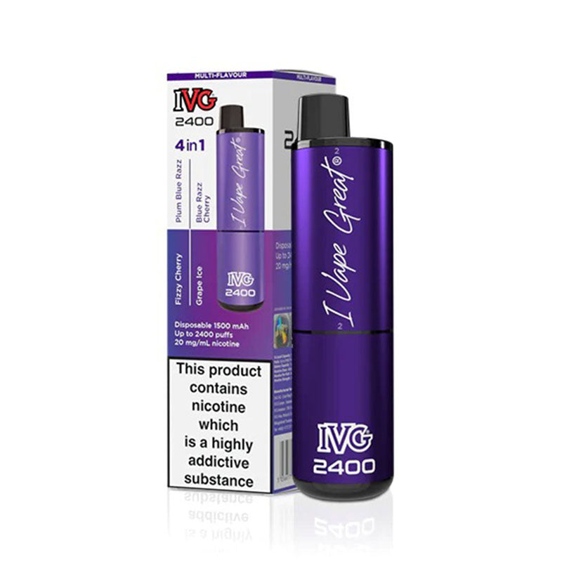 IVG 2400 4-in-1 Purple Edition Prefilled Pod Kit