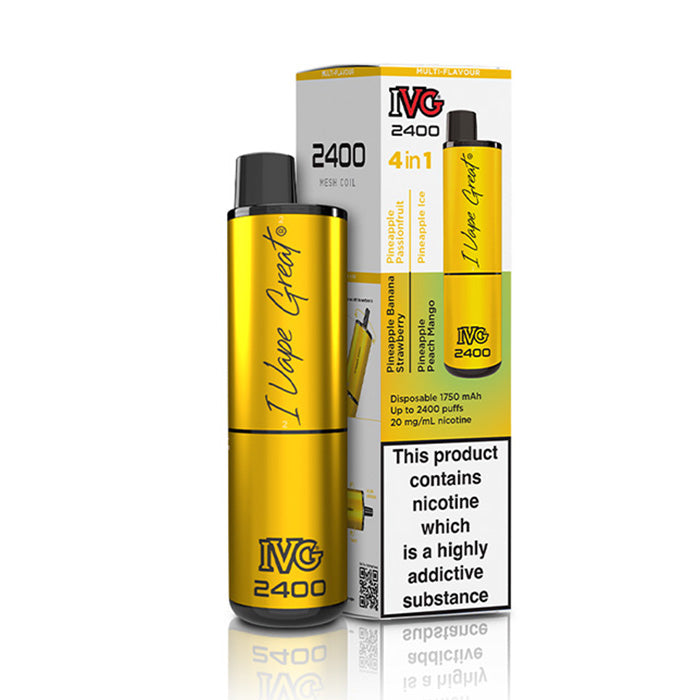 IVG 2400 4-in-1 Pineapple Edition Prefilled Pod Kit