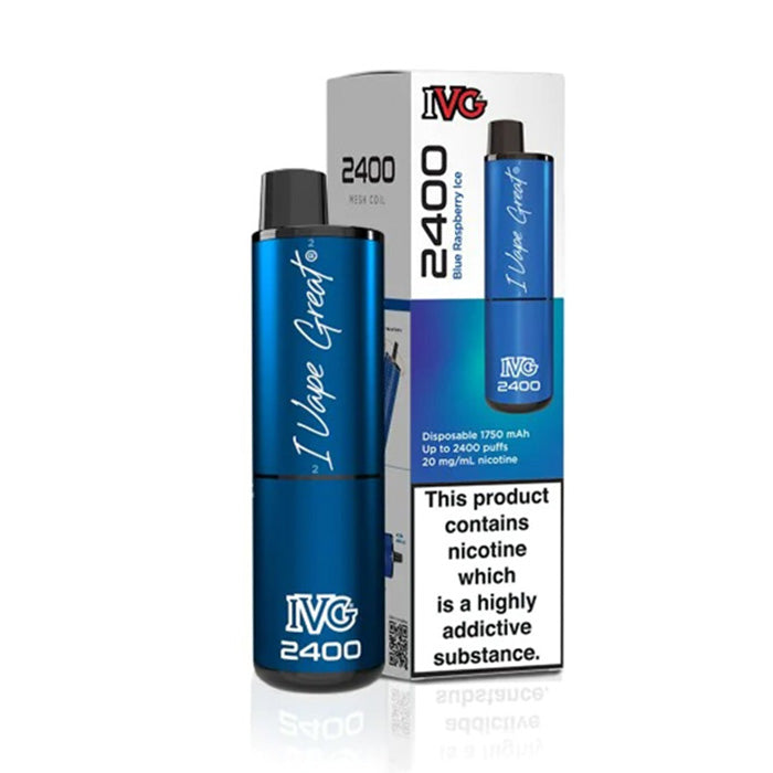 IVG 2400 4-in-1 Blue Raspberry Ice Prefilled Pod Kit