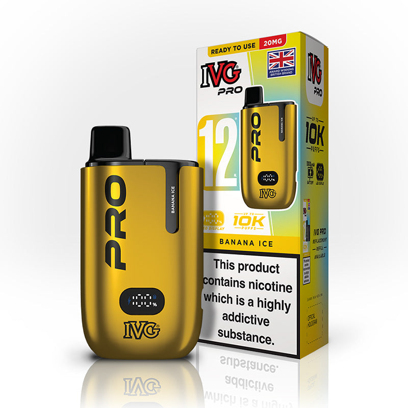 IVG Pro 12 Banana Ice Prefilled Pod Kit