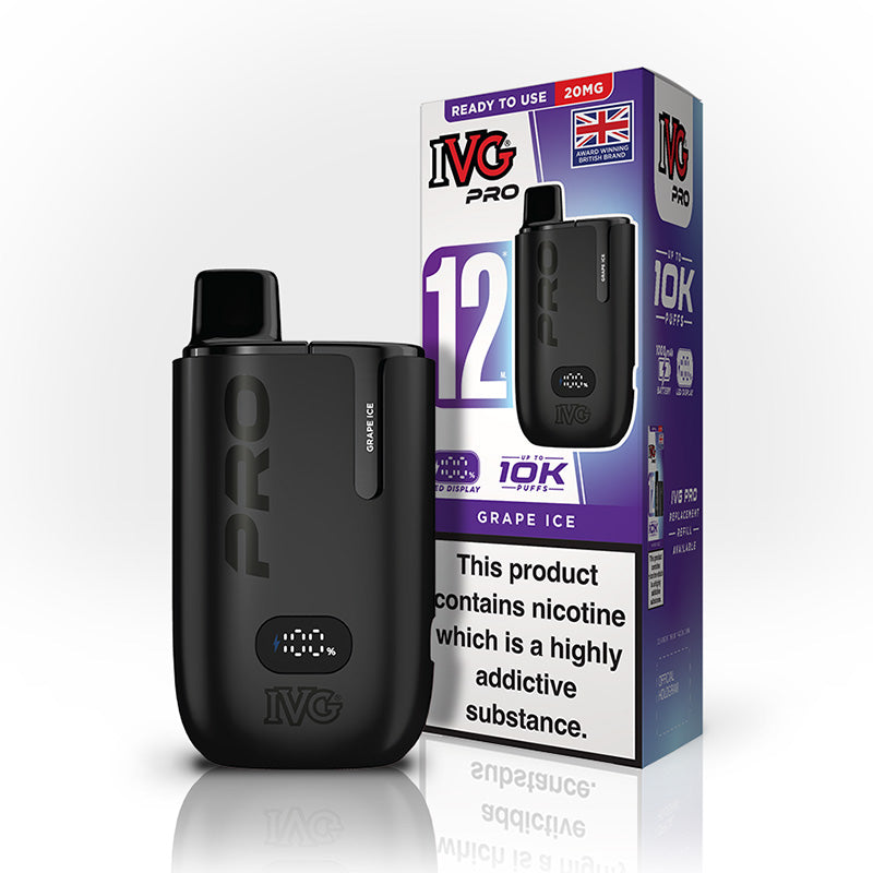 IVG Pro 12 Grape Ice Prefilled Pod Kit