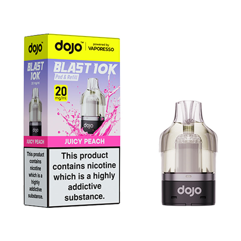 Vaporesso Dojo Blast 10K Juicy Peach Prefilled Pod