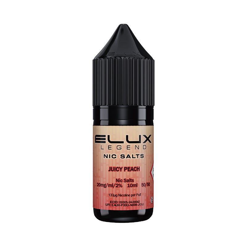 Elux Legend Juicy Peach Nic Salt