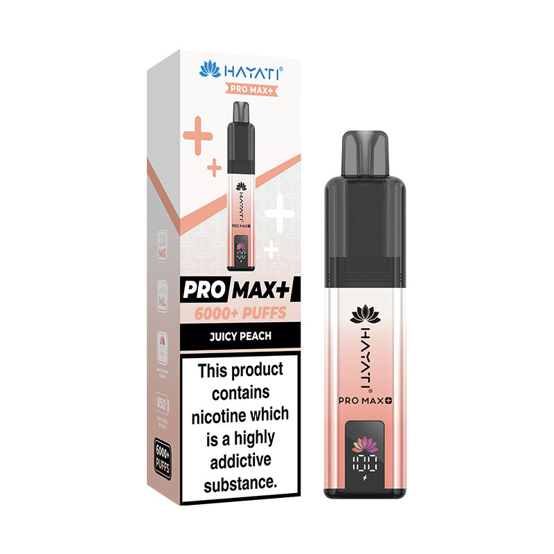 Hayati Pro Max 6K Juicy Peach Prefilled Pod Kit