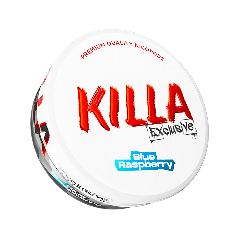 Killa Blue Raspberry Nicotine Pouches
