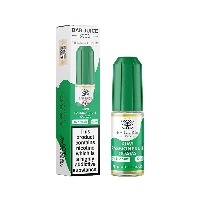 Bar Juice 5000 Kiwi Passionfruit Guava Nic Salt