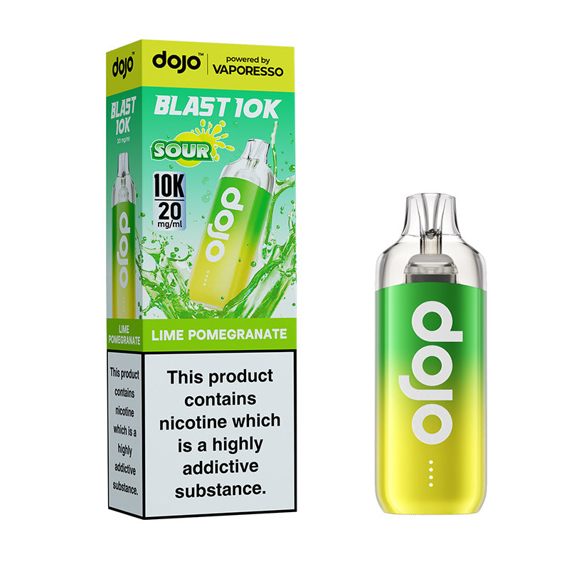 Vaporesso Dojo Blast 10K Lime Pomegranate Prefilled Pod Kit