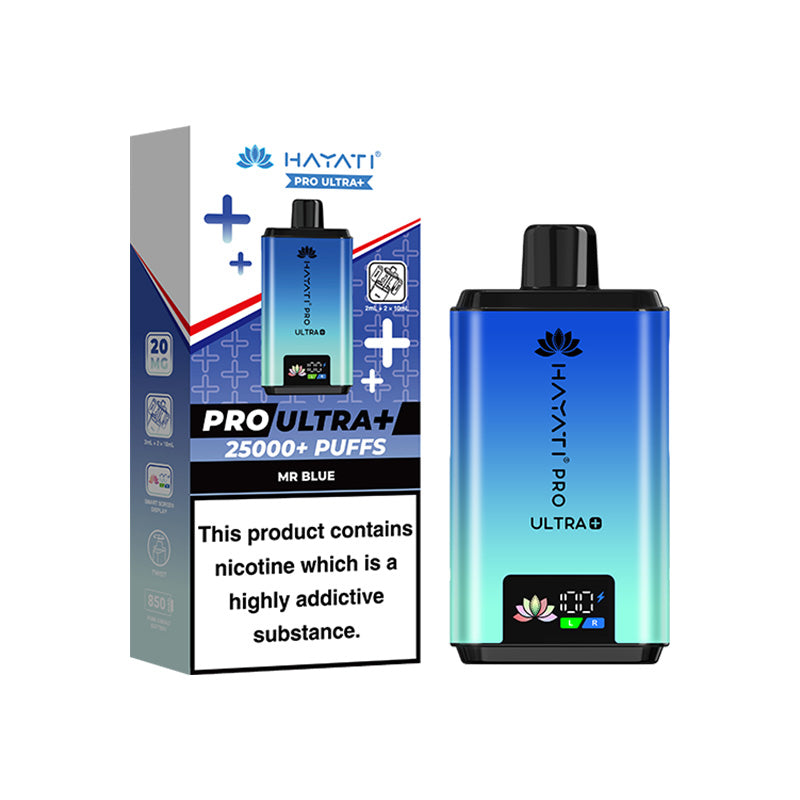 Hayati Pro Ultra+ 25k Mr Blue Prefilled Pod Kit