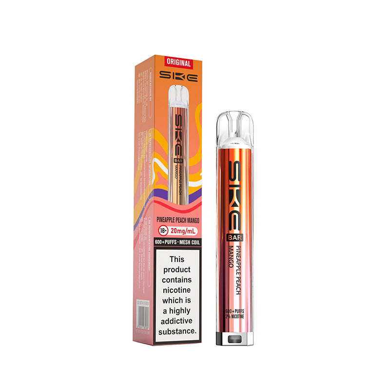 SKE Bar 600 Pineapple Peach Mango Prefilled Pod Kit