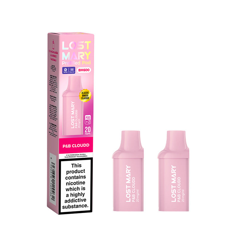 Lost Mary BM600 P&B Cloudd Prefilled Pods 2 Pack