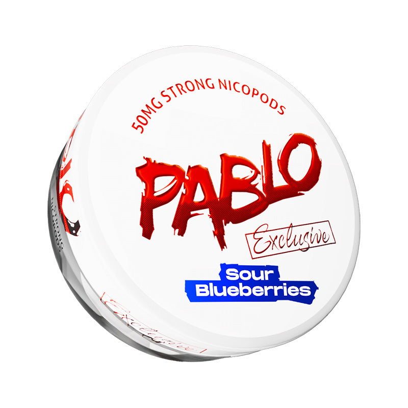 Pablo Exclusive Sour Blueberries Nicotine Pouches