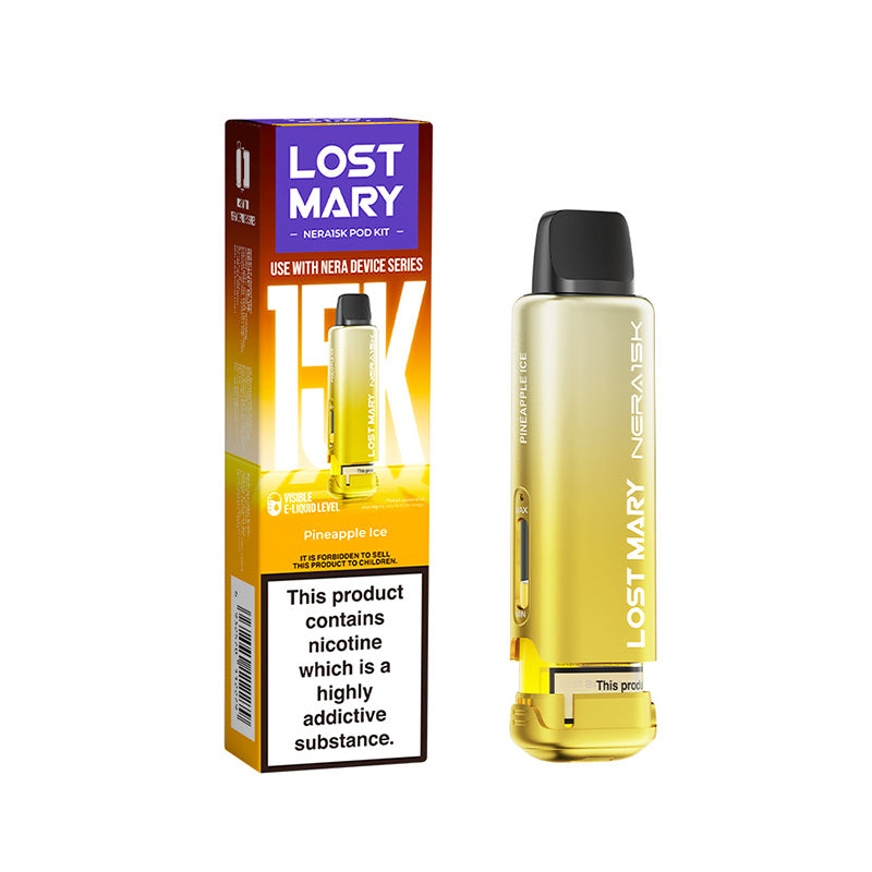 Lost Mary NERA 15K Pineapple Ice Prefilled Pod