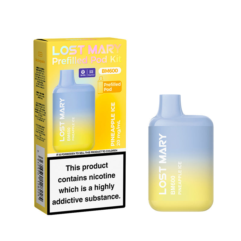 Lost Mary BM600 Pineapple Ice Prefilled Pod Kit