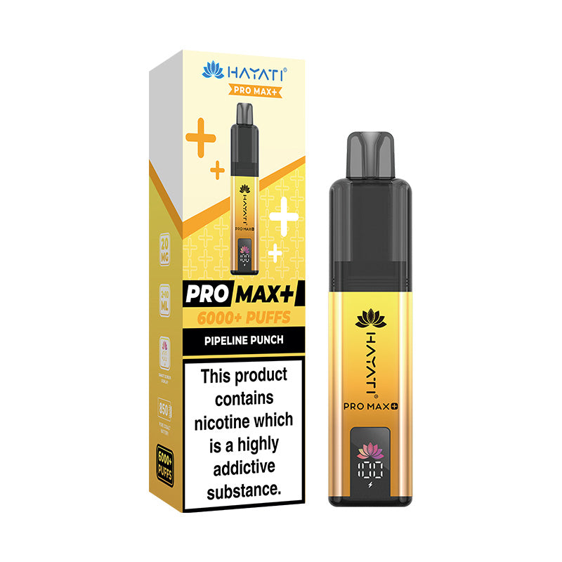 Hayati Pro Max 6K Pipeline Punch Prefilled Pod Kit