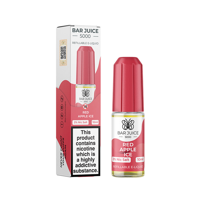Bar Juice 5000 Red Apple Ice Nic Salt