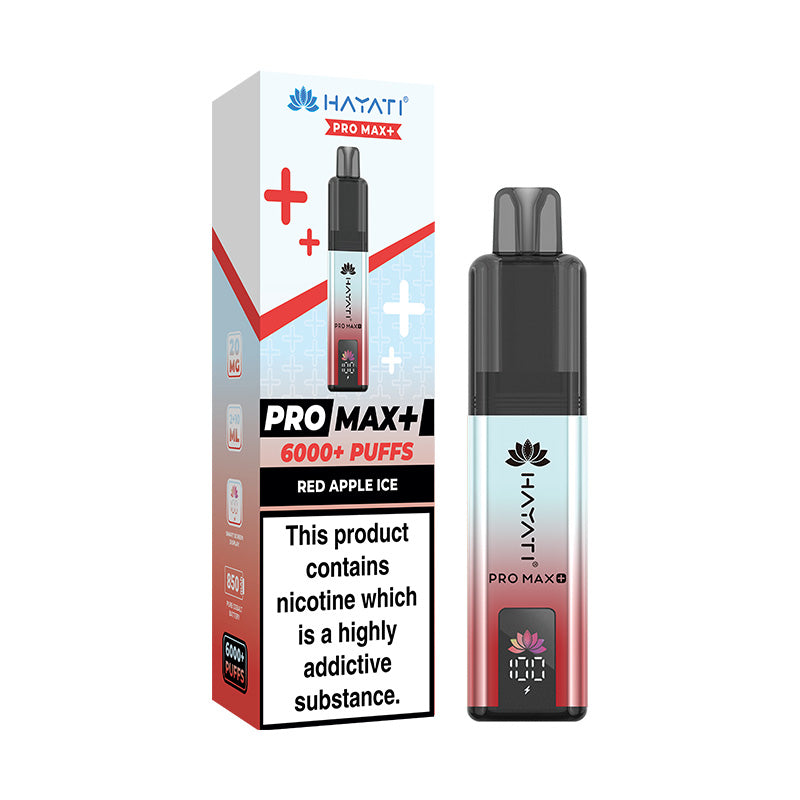 Hayati Pro Max 6K Red Apple Ice Prefilled Pod Kit