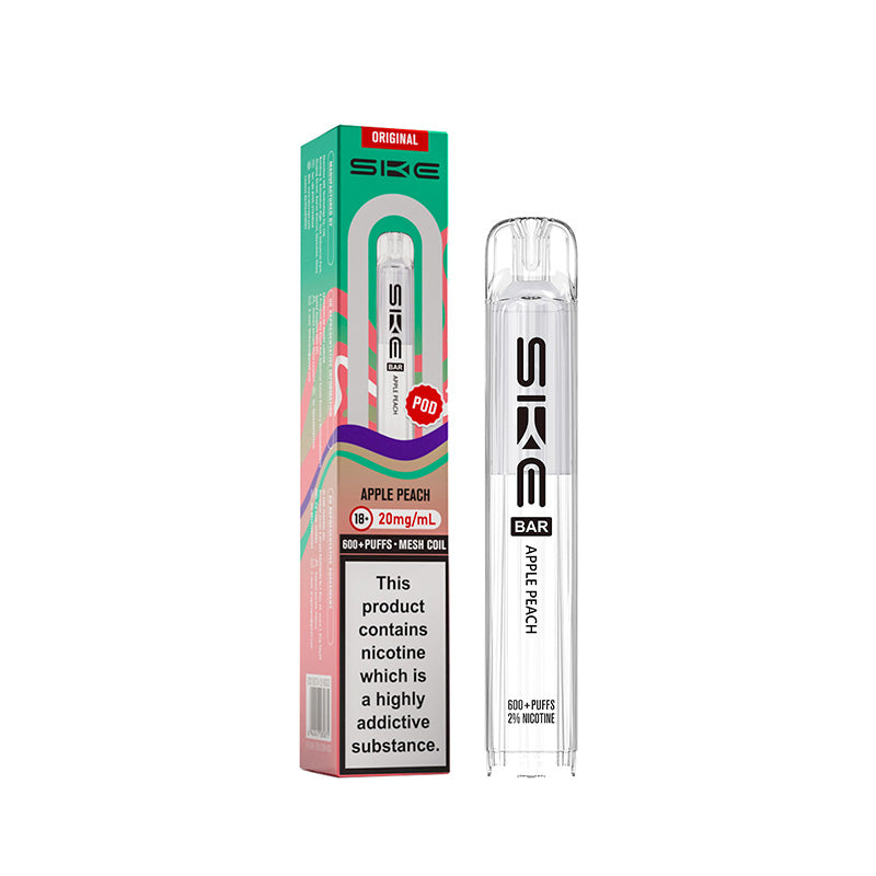 SKE Bar 600 Apple Peach Prefilled Pod