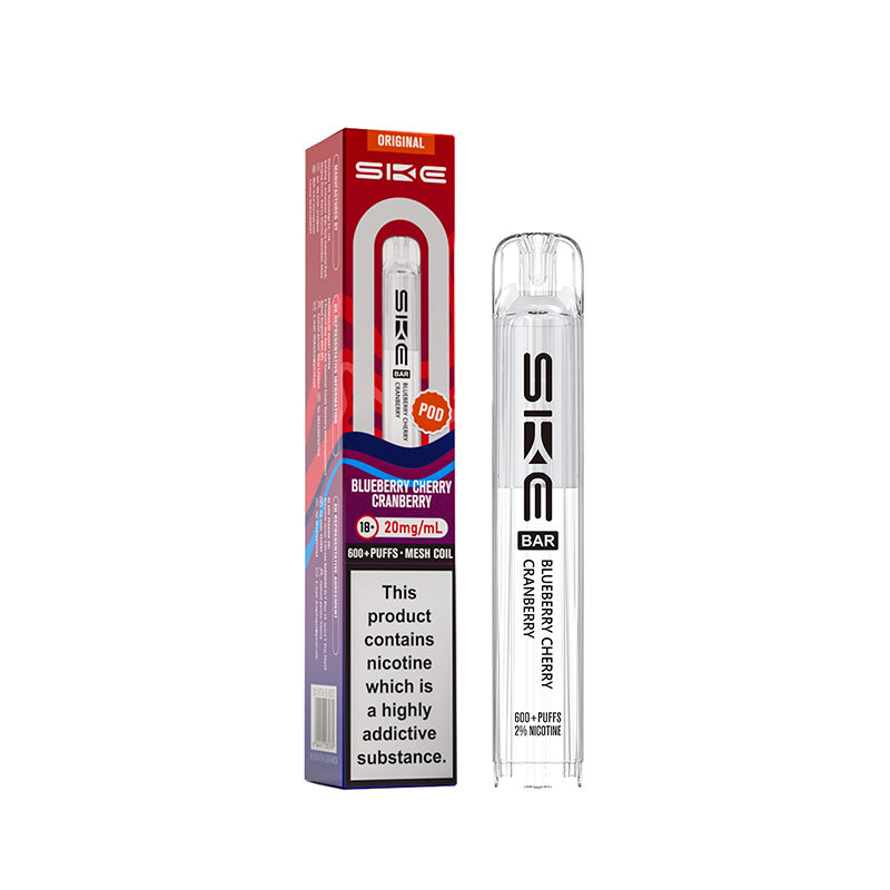 SKE Bar 600 Blueberry Cherry Cranberry Prefilled Pod