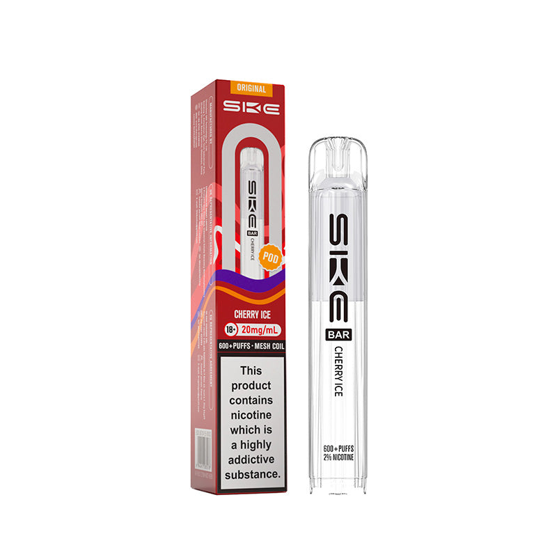 SKE Bar 600 Cherry Ice Prefilled Pod