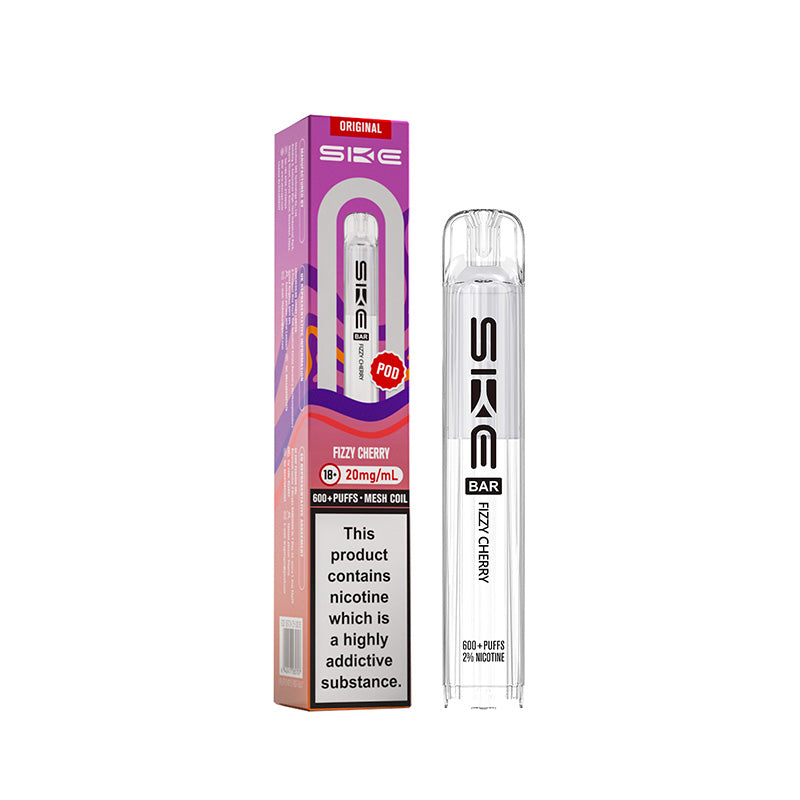 SKE Bar 600 Fizzy Cherry Prefilled Pod