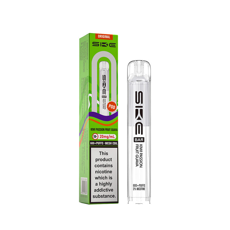 SKE Bar 600 Kiwi Passion Fruit Guava Prefilled Pod