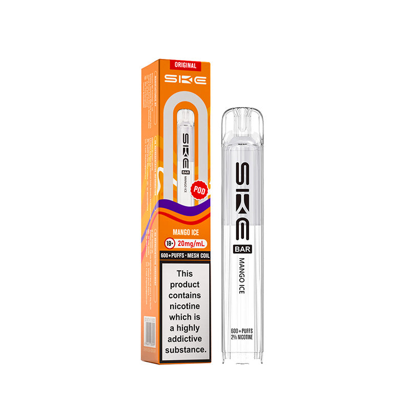 SKE Bar 600 Mango Ice Prefilled Pod