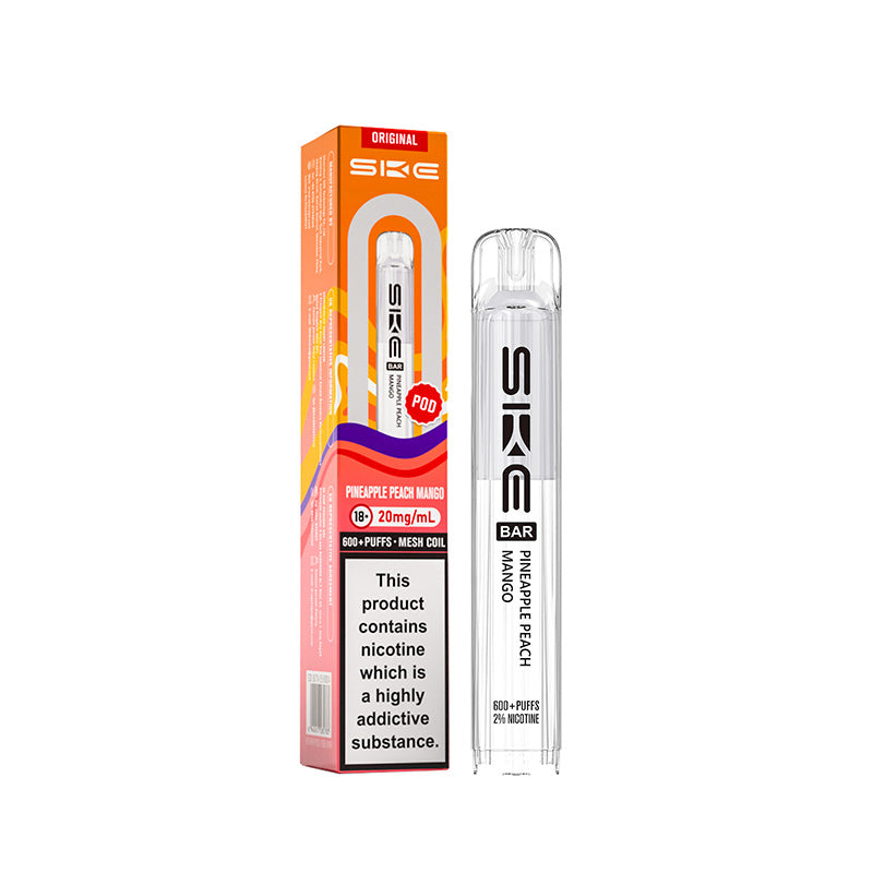 SKE Bar 600 Pineapple Peach Mango Prefilled Pod